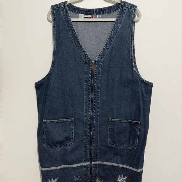 JL New York Dresses & Skirts - Vintage Denim Sleeveless Midi Dress